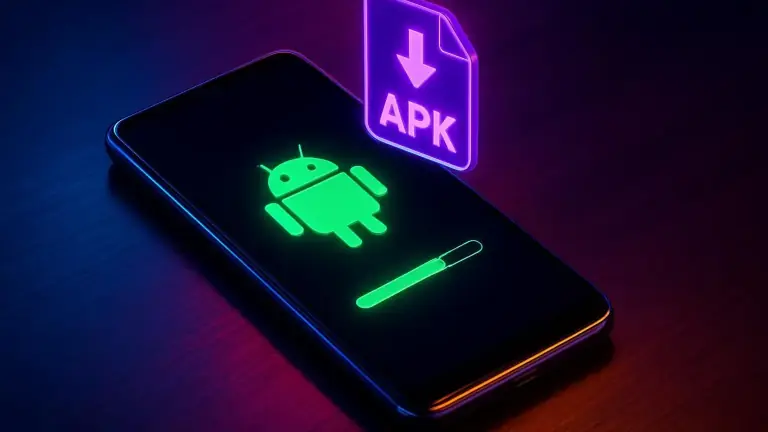 Installing the PKPK88 Android app from the APK file on a smartphone